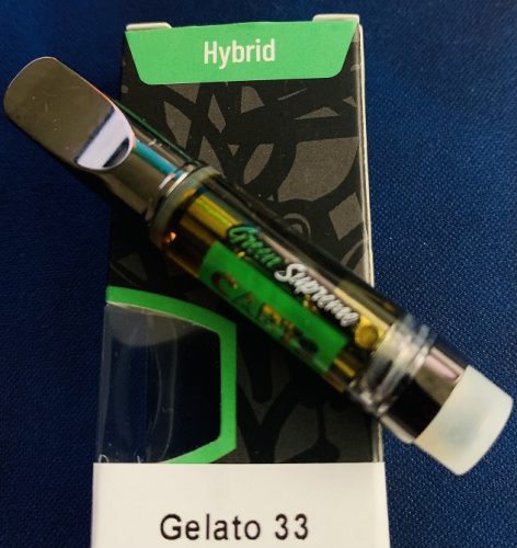 Green Supreme Live Resin Carts photo review