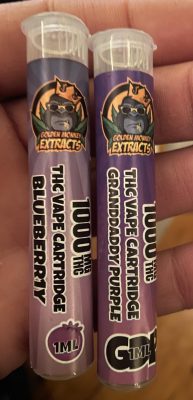 Golden Monkey Extracts Carts photo review