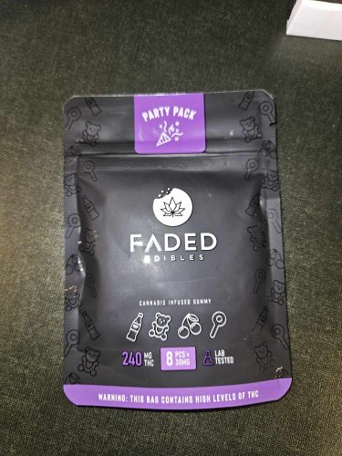 Faded Cannabis Co. Party Pack Gummies photo review