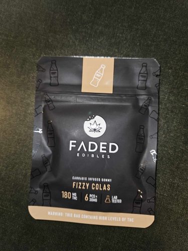 Faded Cannabis Co. Fizzy Colas photo review