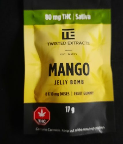 Twisted Extracts Mango Jelly Bomb photo review