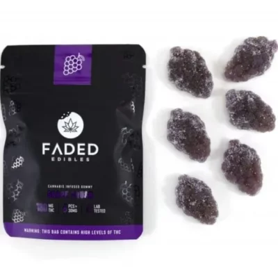 Faded Cannabis Co. Grape Crush Gummies photo review