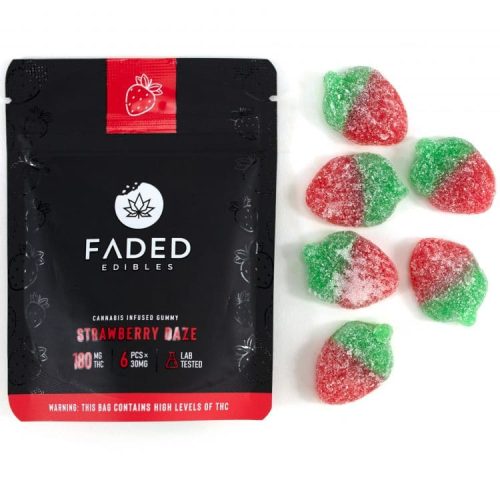 Faded Cannabis Co. Strawberry Daze Gummies photo review