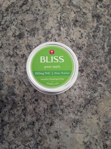 Bliss Green Apple THC Gummies photo review