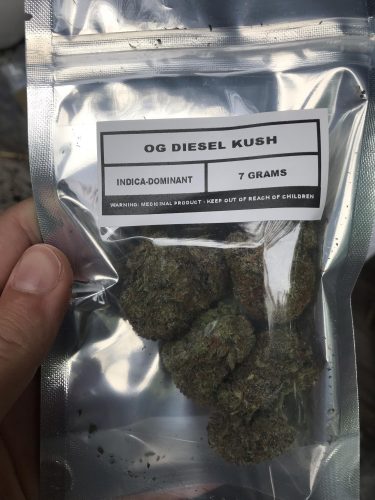 OG Diesel Kush photo review