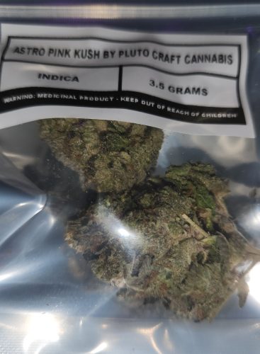Astro Pink Kush by Pluto Craft Cannabis photo review