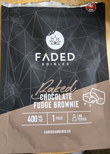 Faded Cannabis Co. THC Brownies photo review