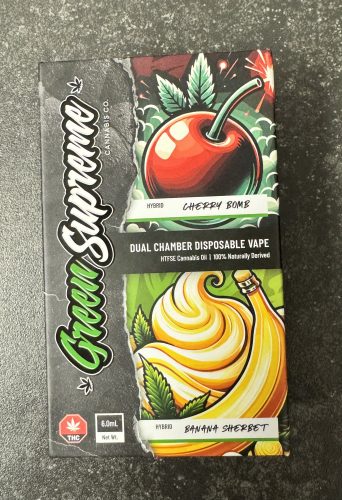 Green Supreme 6mL HTFSE Vape Pens photo review