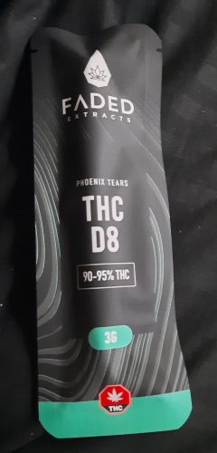 Faded Extracts THC D8 Oil photo review