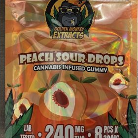 Golden Monkey Extracts Peach Sour Drops photo review