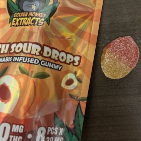 Golden Monkey Extracts Peach Sour Drops photo review