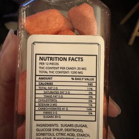 Ripped Edibles THC Strawberry Marshmallows (Bulk) photo review