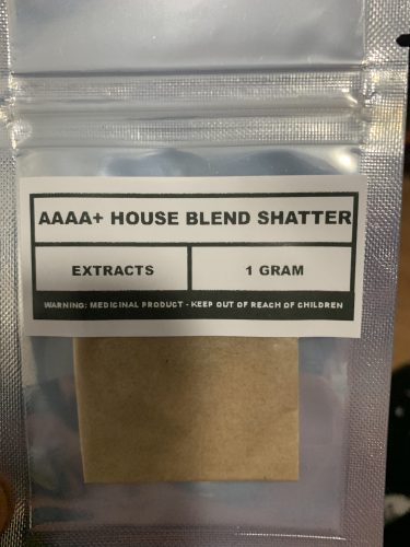 Shatter - AAAA+ House Blend photo review