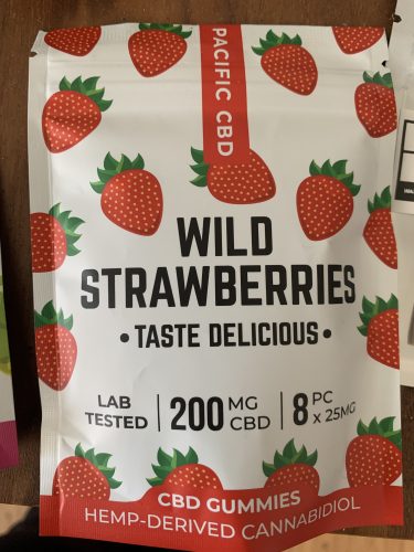 Pacific CBD Wild Strawberries photo review