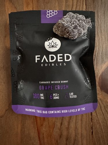 Faded Cannabis Co. Fruit Pack Gummies photo review