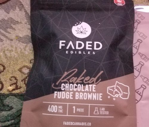 Faded Cannabis Co. THC Brownies photo review