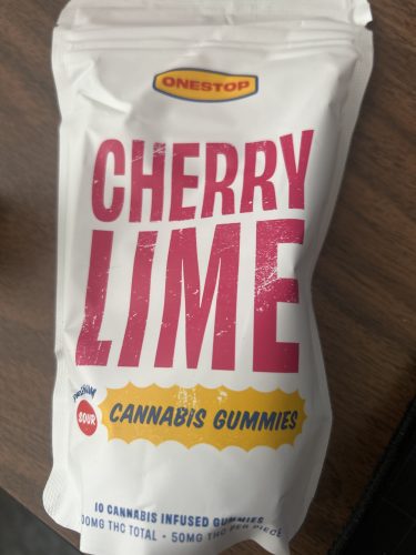 OneStop Cherry Lime THC Gummies photo review