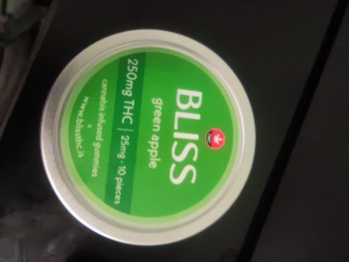 Bliss Green Apple THC Gummies photo review