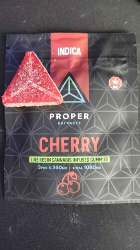 Proper Extracts Indica Cherry Gummies photo review