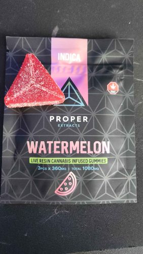 Proper Extracts Indica Watermelon Gummies photo review