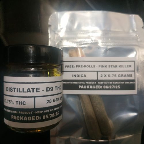 Click to view full screen Distillate - D9 THC photo review