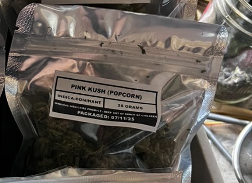 Pink Kush (Popcorn) photo review