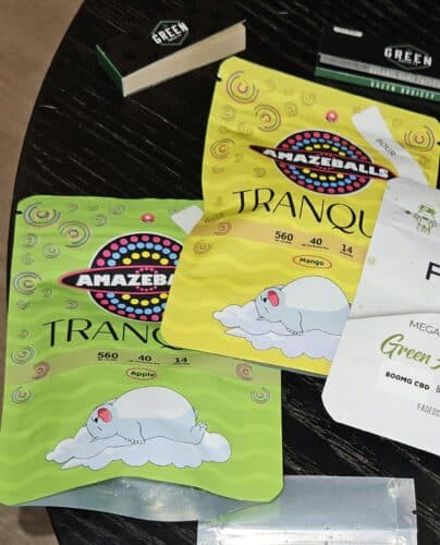 Amazeballs Sour Apple Tranquil Gummies photo review