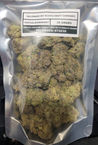 Gelonade by Pluto Craft Cannabis (LSO) photo review