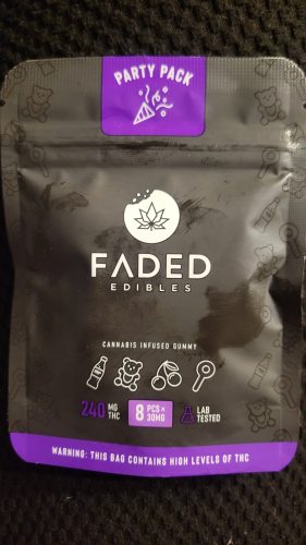 Faded Cannabis Co. Party Pack Gummies photo review