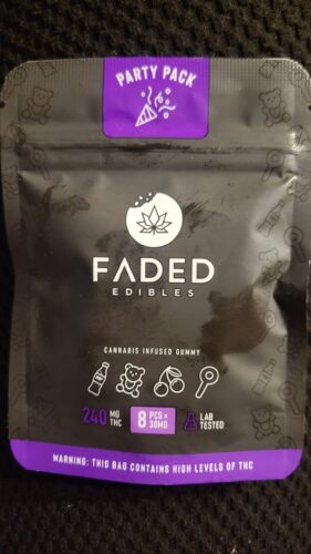 Faded Cannabis Co. Party Pack Gummies photo review