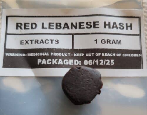 Hash - Red Lebanese photo review