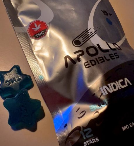 Apollo Blue Raspberry Shooting Stars photo review