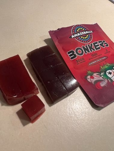 Amazeballs Sour Blackberry & Black Cherry Bonkers Gummies photo review