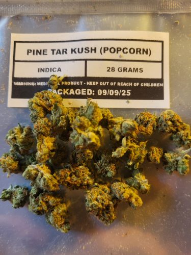 Pine Tar Kush (Popcorn) photo review