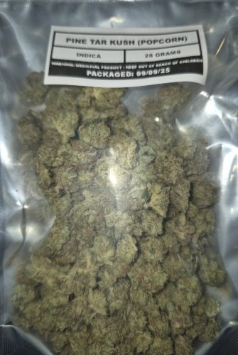 Pine Tar Kush (Popcorn) photo review