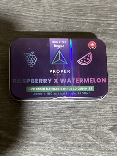 Proper Extracts Raspberry & Watermelon Mini Bites photo review