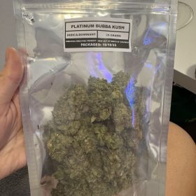 Platinum Bubba Kush photo review