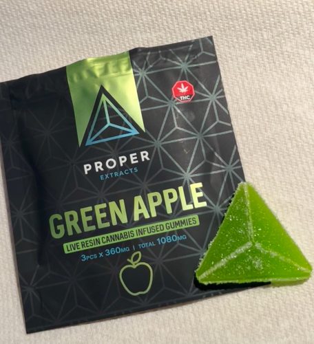 Proper Extracts Sativa Green Apple Gummies photo review