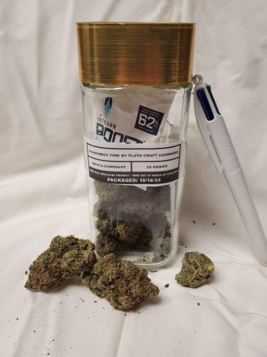 Click to view full screen Doughboy Pink by Pluto Craft Cannabis photo review
