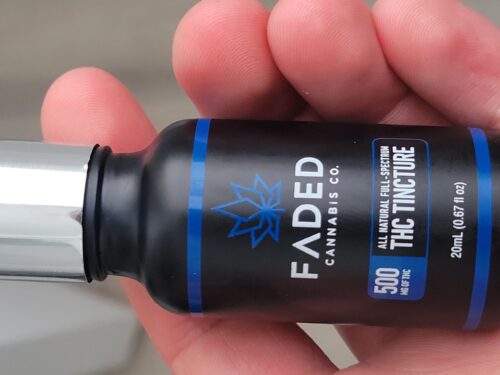 Faded Cannabis Co. THC Tinctures photo review
