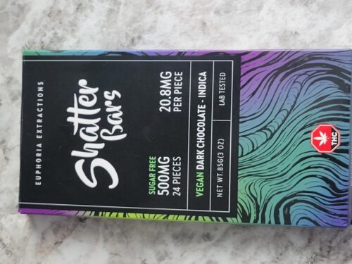 Euphoria Extractions Vegan Shatter Bars photo review