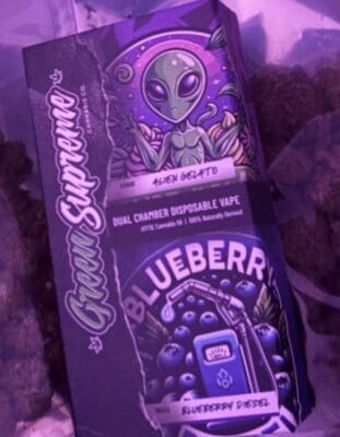 Green Supreme 6mL HTFSE Vape Pens photo review