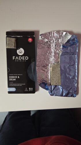 Faded Cannabis Co. Cookies & Cream Bar photo review
