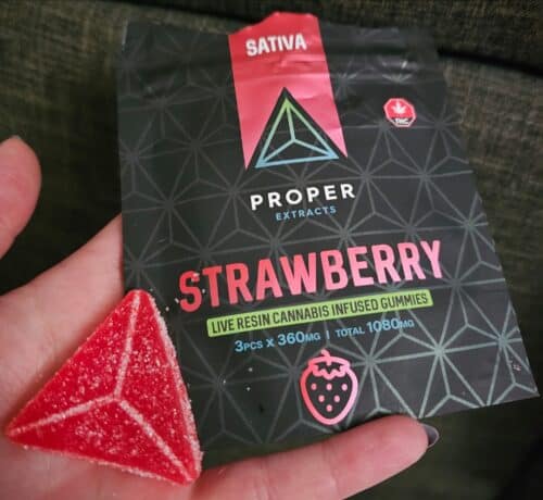 Proper Extracts Sativa Strawberry Gummies photo review