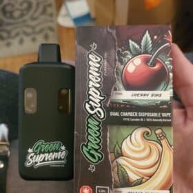 Green Supreme 6mL HTFSE Vape Pens photo review