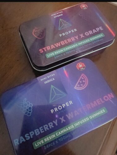 Proper Extracts Raspberry & Watermelon Mini Bites photo review